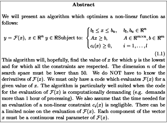 \fbox{\begin{minipage}[t]{\textwidth}
\begin{center}{\bf Abstract} \\ \end{cent...
...\ must be a continuous
real parameter of $\mbox{$\cal F$}(x)$.
\end{minipage}}